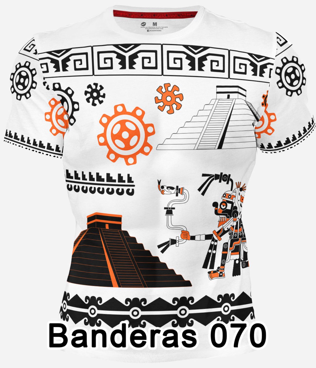 Playera Pirámide Prehispánica 070