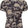 Playera Calaveras Camuflaje - Imagen 2