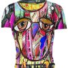 Playera Buho Abstracto Colores - Imagen 2