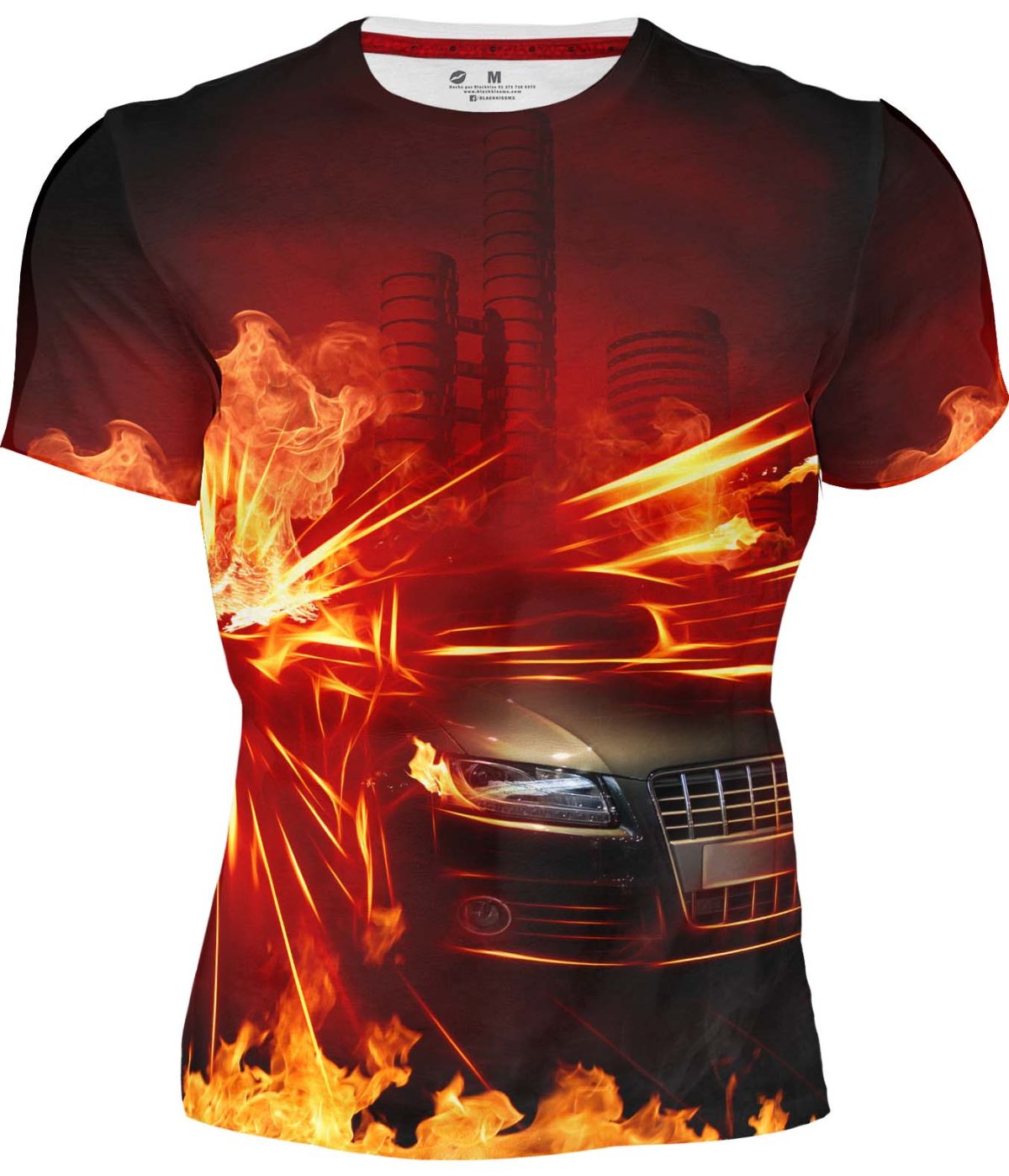 Playera Super Auto Red