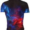 Playera Nebulosa Azul Roja - Imagen 2