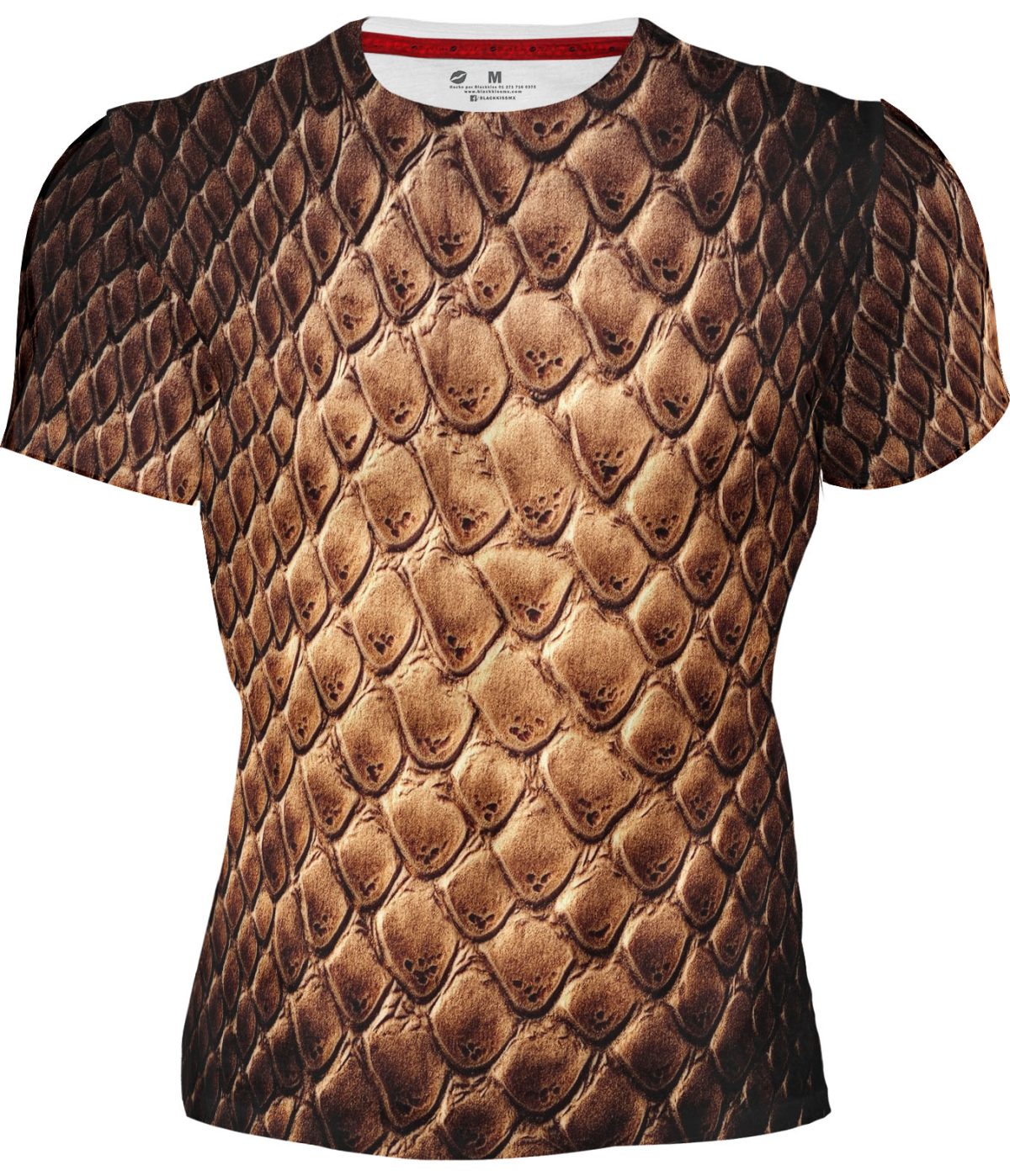 Playera Serpiente Cafe