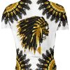 Playera Calavera Apache Dorada - Imagen 2