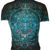 Playera Calendario Prehispánico Azul - Imagen 2
