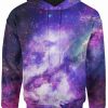 Sudadera Sublimada Galaxia Nebulosa Lila - Imagen 2