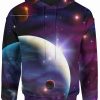Sudadera Sublimada Galaxia Planetas Morada - Imagen 2