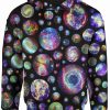 Sudadera Sublimada Planetas Abstractos Colores - Imagen 2