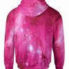 Sudadera Sublimada Galaxia Estrellas Rosa - Imagen 3