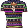 Playera Catrin-Calavera-Bailando Danza Folklor Mexicano - Imagen 2