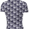 Playera Cráneos 3d azul marino - Imagen 2