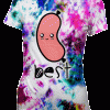 Playeras Mejores Amigas Salchicha y Huevo Frito Tie Dye - Imagen 2