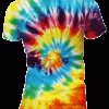 Playera Mejores Amigas Por Siempre Trio Trompo Taco Salsa Tie Dye Colores - Imagen 5