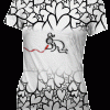 Playeras de Pareja Amor Hilo Rojo Corazones Blanco y Negro - Imagen 3