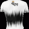 Playeras de Pareja Amor Queen King Blanco y Negro - Imagen 6