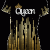 Playeras de Pareja Amor Queen King Dorado y Negro - Imagen 5