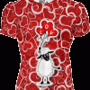 Playeras de Pareja Amor Oveja Enamorada Rojo Corazones - Imagen 5