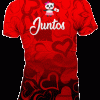 Playeras de Pareja Amor Pandas Enamorados Rojo Love - Imagen 4