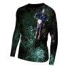 Playera Full Manga Larga Jersey Motocross Carrera Motociclista Pasto - Imagen 2