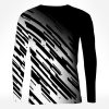 Playera Full Manga Larga Jersey Motocross Deporte Extremo Negro - Imagen 2