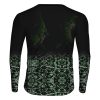 Playera Full Manga Larga Jersey Pesca Calavera Pescador - Imagen 3