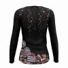 Playera Full Print Dama Manga Larga Love Makeup Maquillaje - Imagen 2