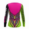 Playera Full Print Dama Jersey Motociclismo Crazy Girl - Imagen 2