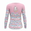 Playera Full Print Dama Manga Larga Unicornio Donas Delicious and Magic - Imagen 2