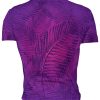 Playera Full Print Ramas Hojas  Moradas - Imagen 2