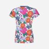 Playera Full Print Dama Día De Las Madres Flores Mom Freses - Imagen 2