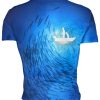 Playera Full Print Jersey Día del Padre Fishing My Son - Imagen 2