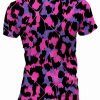 Playera Full Print Dama Buenas Buenas Animal Print Rosa - Imagen 2