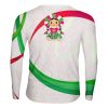 Playera Full Print Jersey Muñeca Mexicana Tricolor Lineas México - Imagen 2