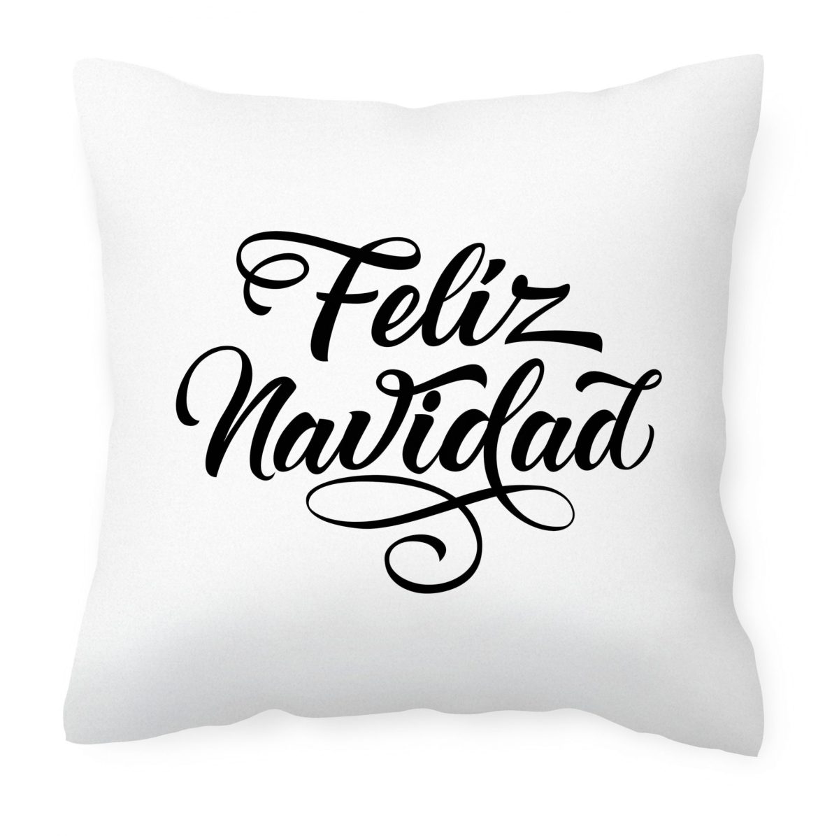 Cojín ARG Sublimado Blanca Feliz Navidad