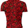 Playera Sublimada Calavera Punk Serpiente Rosas Rojas Tattoo - Imagen 2
