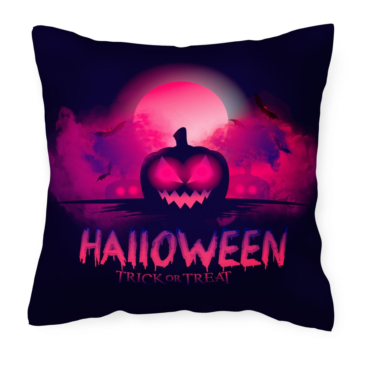 Cojín ARG Sublimado Calabazas Dulce O Truco Halloween