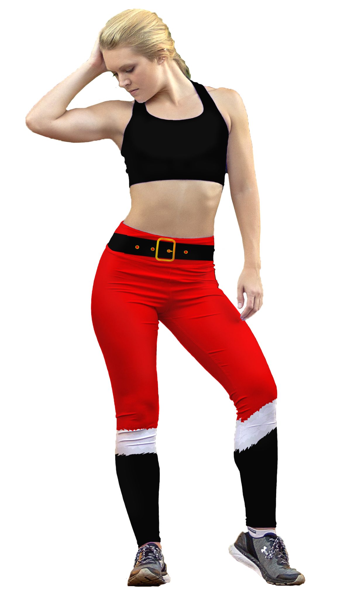 Leggins Sublimado Navidad Santa Claus