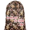 Morral Costal Para Regalo Navidad Tla Santa Claus - Imagen 7