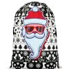 Morral Costal Para Regalo Navidad Tla Santa Claus - Imagen 2