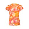 Playera Dama Full Print Amor Corazón De Melón Colores - Imagen 2