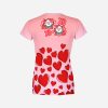 Playera Full Duo Amor Pareja San Valentín Panda Corazones Y Rosas - Imagen 4