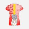 Playera Full Duo Amor Pareja San Valentín Gatitos Corazón Coreano - Imagen 4