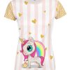 Playera Full Duo Amor San Valentín Corazón Glitter Unicornio - Imagen 2
