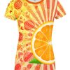 Playera Full Duo Amor San Valentín Pareja Eres Mi Media Naranja - Imagen 2