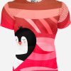 Playera Full Duo Pareja Amor  San Valentín Amor Pingüinos Corazón - Imagen 4