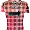 Playera Full Duo Amor San Valentín Cuadricula Corazón Enamorados - Imagen 5