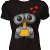 Playera Full Duo Amor San Valentín Wall E Pareja Enamorada - Imagen 3