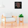 Cuadro Canvas Cerdito Estilo Huichol - Imagen 2