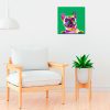 Cuadro Canvas Pug De Colores - Imagen 2