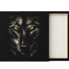 Cuadro Canvas Lobo Negro - Imagen 3