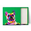 Cuadro Canvas Pug De Colores - Imagen 3